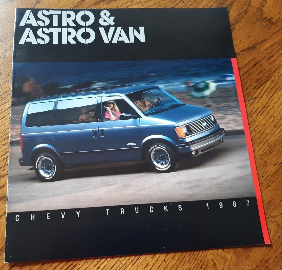 Original 1987 Chevrolet Astro and Astro Van Sales Brochure | eBay