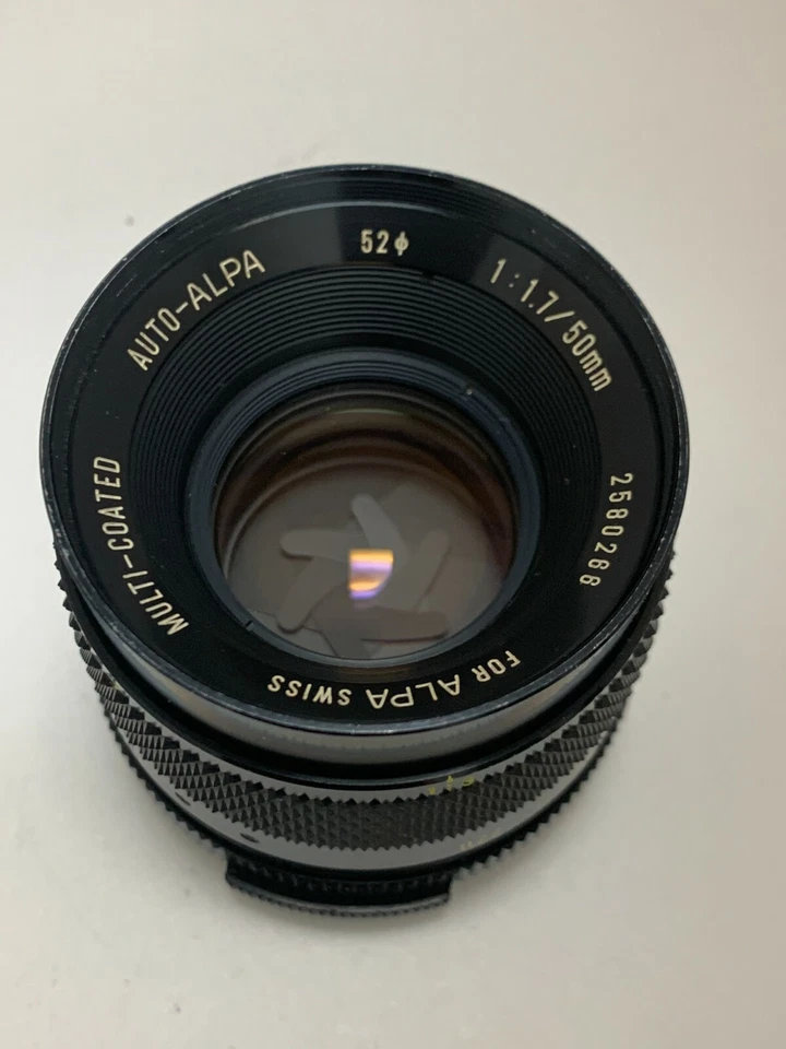 Excellent Multi-Coated Auto-Alpa 50mm f1.7 Macro 1: 3 M-42 mount S.No. 2580266 - Image 3 of 4