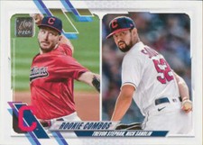 2021 Topps Update #US121 Nick Sandlin/Trevor Stephan Cleveland Indians
