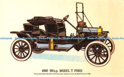 R525939 1910 20 PS Model T Ford Sport Runabout Sammler Reproduktionen Prescot