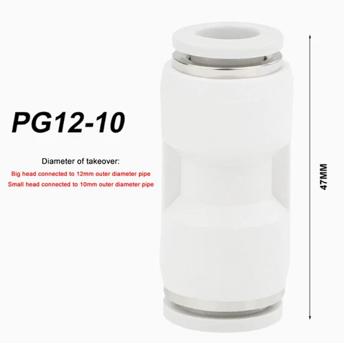 PU/PY/PE Series Tracheal Connector Outer Diameter 4/6/8-16MM For PU/Nylon Hose - Picture 36 of 45