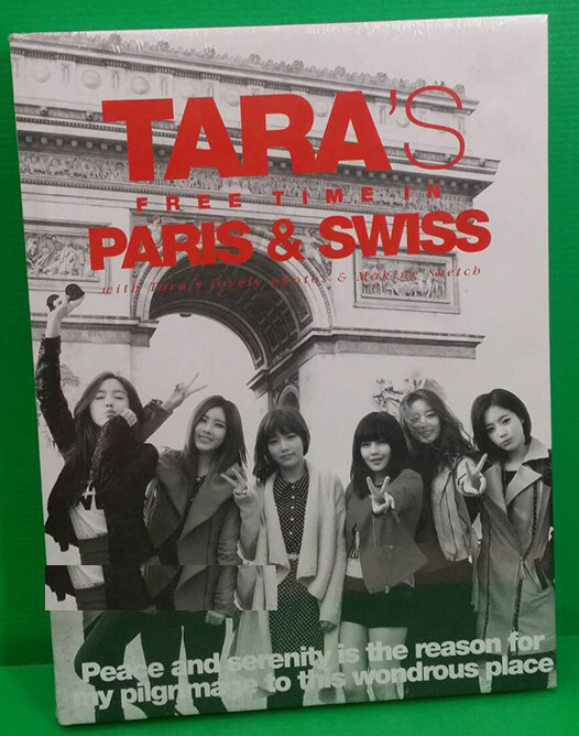 【貴重】T-ARA's Free Time In Paris And Swiss T-ARA [ Official CD+Photobook ] TARA'S Free Time In PARIS & SWISS