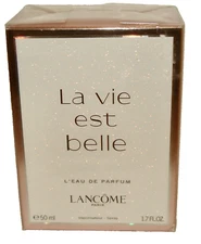 Lancome La Vie Est Belle  L'Eau De Parfum Spray 1.7oz/ 50ml  Sealed Box