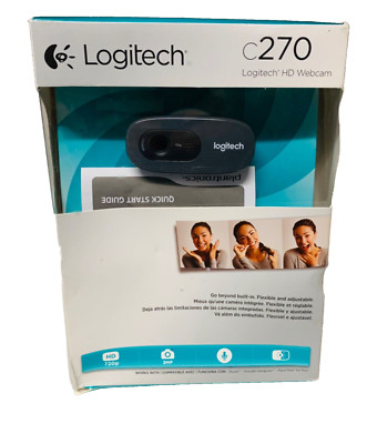 Logitech C270 HD Webcam V-U0018 USB - NEW Sealed in Box | eBay