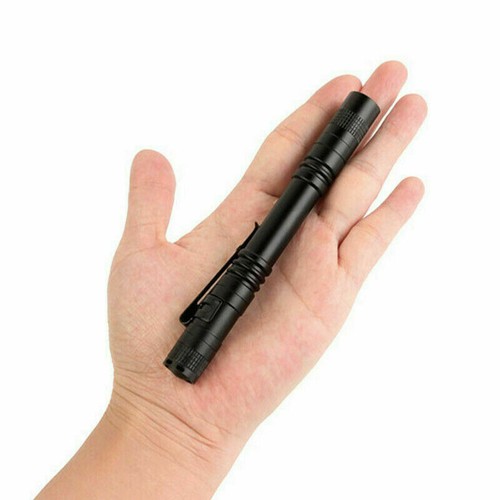 Mini Pen Super Bright Tiny Penlight Tactical Flashlight Small LED Torch Light - Picture 2 of 14