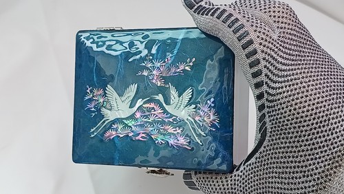 Exquisite Mother-of-Pearl Jewelry Box - Najeonchilgi Craft 12-3 - Picture 8 of 8
