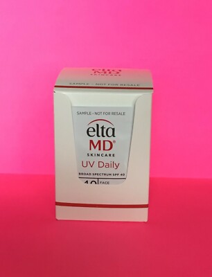 Elta MD Skincare UV Daily Broad Spectrum SPF40 NEW 40 samples Box EXP 08/26