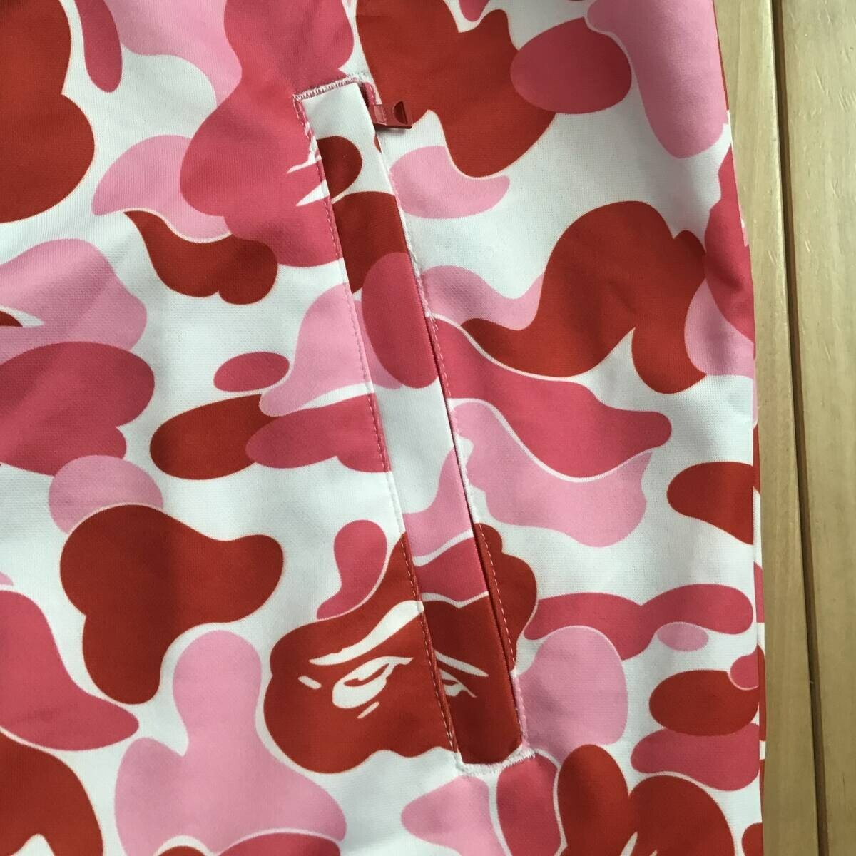 BAPE STA JERSEY Track Jacket ABC camo Pink A Bathing Ape Size L | eBay