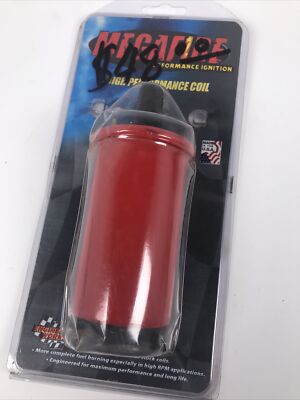 Megafire High Performance Ignition Coil Engine Works 16552 Race Power 50KV Oil 