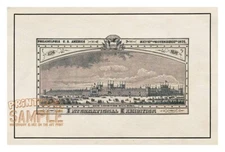 Brigham Payne (1876) Centennial * Art Print * Philadelphia Main Hall Building