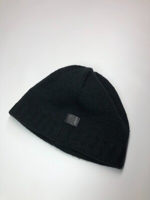 Bogner Black Wool Cap BOGNER Wool Trapper Cap Hat Adult Small Black Fold Down Ear  main image 2