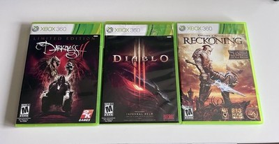 Microsoft Xbox 360 Lot of 3 M Rated Video Games CIB Tested Working