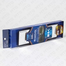 Authentic Napolex Broadway BW-862 240mm Aluminum Plating Mirror - Flat Wide View