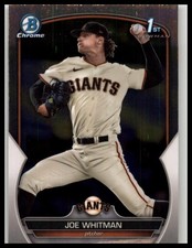 2023 Bowman Draft #BDC-98 Joe Whitman Chrome