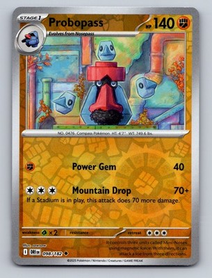 SV10: Destined Rivals #098/182 Probopass Reverse Holo