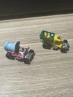 Hot Wheels Zowees Baby Buggy Bumble Seat Lot Of 2 Vintage