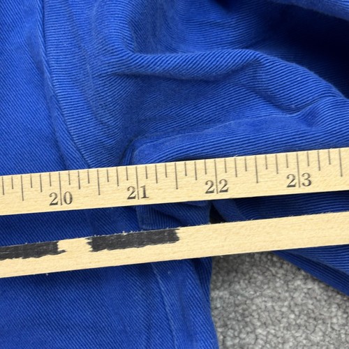 French Jacket Adult Small Blue VTG Chore Canvas Workwear Military Utility Mens - Picture 7 of 10