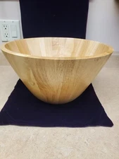Very Large Wooden Salad Bowl- The Cellar, Expressly  For Macys