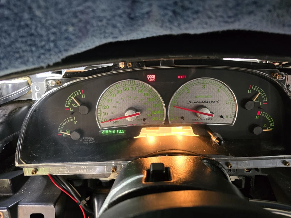 2002 2003 Ford Harley Davidson F150 Speedometer Instrument Cluster 02 03 HD 284k - Image 4 of 4