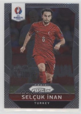 2016 Panini Prizm UEFA Euro 2016 National 3/5 Selcuk Inan #200 Rookie RC 0c3