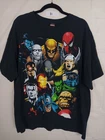 Vintage Y2K Marvel Mad Engine X Men Avengers Collage T Shirt Black Men’s Size XL