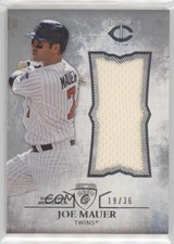2015 Topps Triple Threads Unity Single Jumbo Relics 19/36 Joe Mauer HOF 0qo1