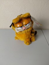 Vintage 1981 Dakin GARFIELD Take Me Home  Feed Me Sitting Pose Plush Bean Bag