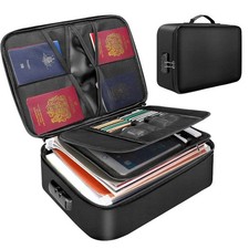 Dokumententasche Feuerfeste Ordner Organizer A4 Dokumentenbox Safe Wasserdichte