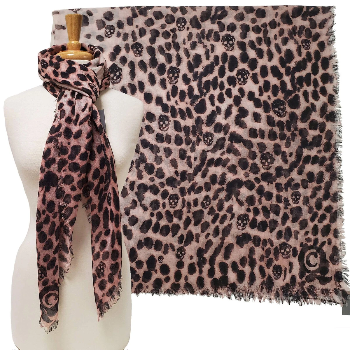 Alexander McQueen Animal Print Scarves & Wraps for Women for sale