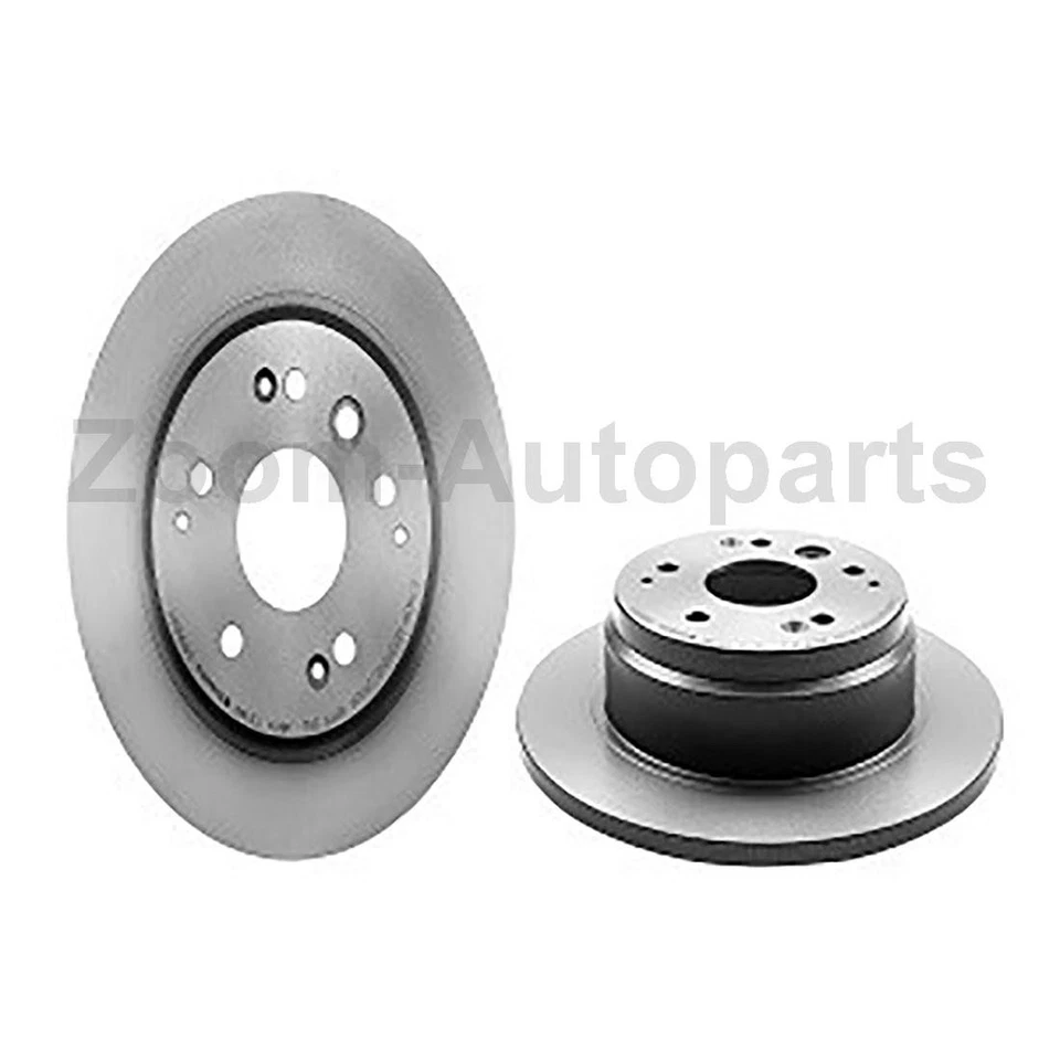 Rotores de freno delanteros traseros Brembo OE para Honda Element 2003-2008 2009 2010 2011 Foto 3 de 4