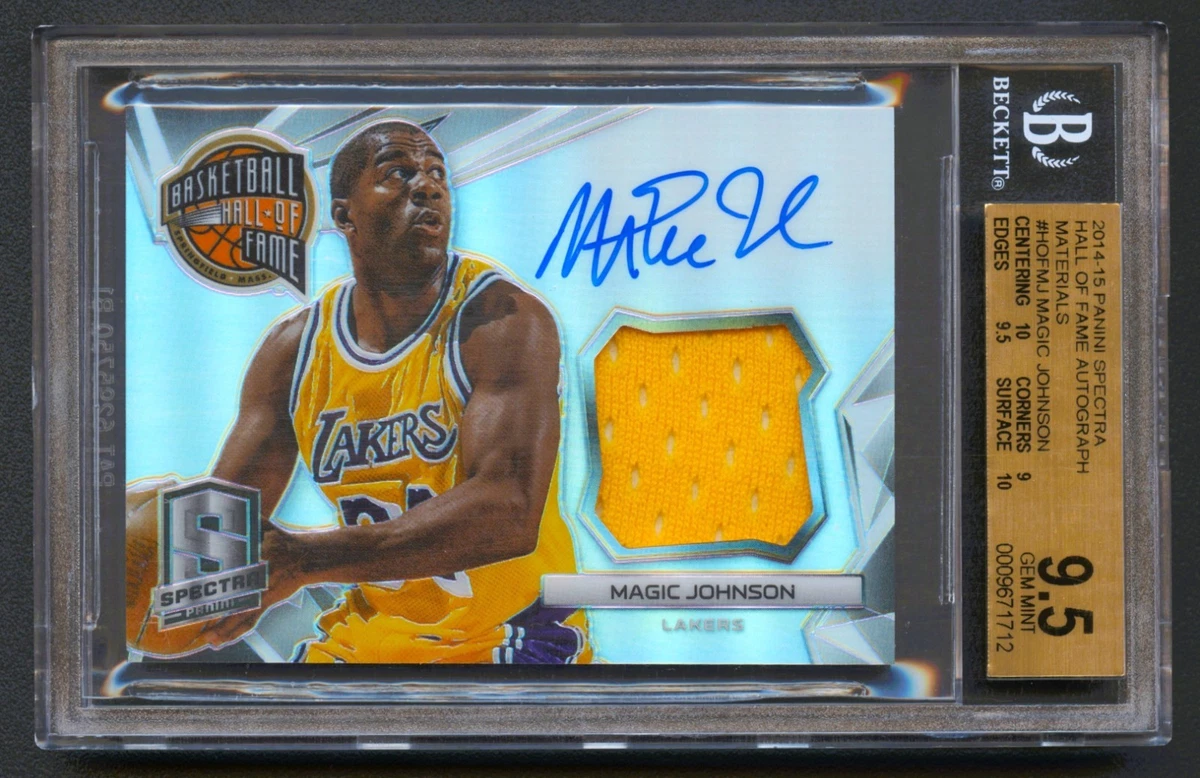 Magic Johnson Basketball Trading Cards Sports Memorabilia for sale