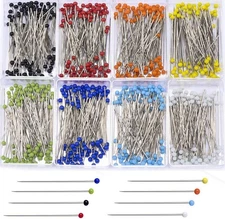 Sewing Pins 600 or 800 Pcs Straight Quilting Pins 1.6 In Glass Ball Head Pins