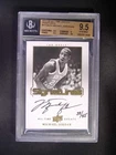 2013 UD All-Time Greats Michael Jordan Signatures Auto /49 BGS 9.5