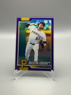Braxton Ashcraft Topps 2026 Series 2 Purple Rainbow Foil 212/250 Pirates