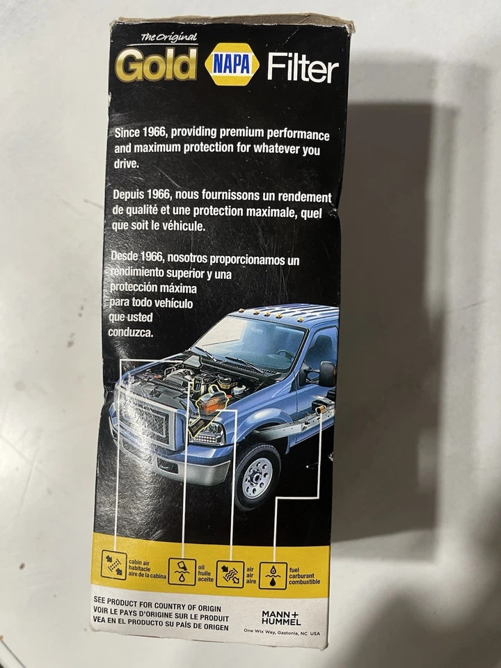 NUEVOS FILTROS DE ACEITE NAPA Gold 7526 Foto 3 de 4