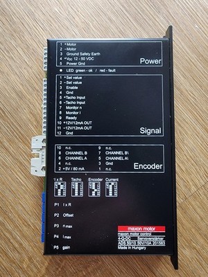 Maxon Motor Control 201583 ADS 50/10 50V 10A 4-Q-DC Servo Drive New