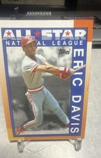 1990 Topps - All-Star Eric Davis #402 Collector's Edition (Tiffany)