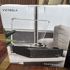 Victrola VTA-74-WLN Eastwood II 3-Speed Bluetooth Record Player W/Audio-Technica
