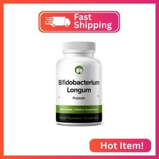 Bifidobacterium Longum Probiotic Supplement 240 Tablets 3 Billion CFU Probiotics