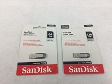 SanDisk Ultra Flair 64GB or 128GB USB 3.0 Flash Drive New Old Stock