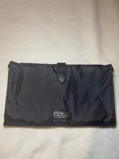 Kate Spade New York Baby Diaper Changing Travel Mat Pad Black Folds Up