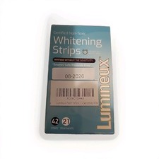 Lumineux Teeth Whitening Strips 21 Treatments 42 Strips. Exp8/26. Free Ship 
