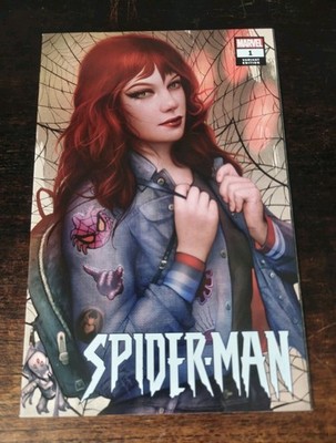 SPIDER-MAN #1 vol 3 2019 Dan Quintana  variant Cover Key issue  1st appearance