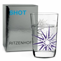 Ritzenhoff Next Shot Schnapsglas Pinnchen Schnaps Glas A. St. James Stars 40 Ml