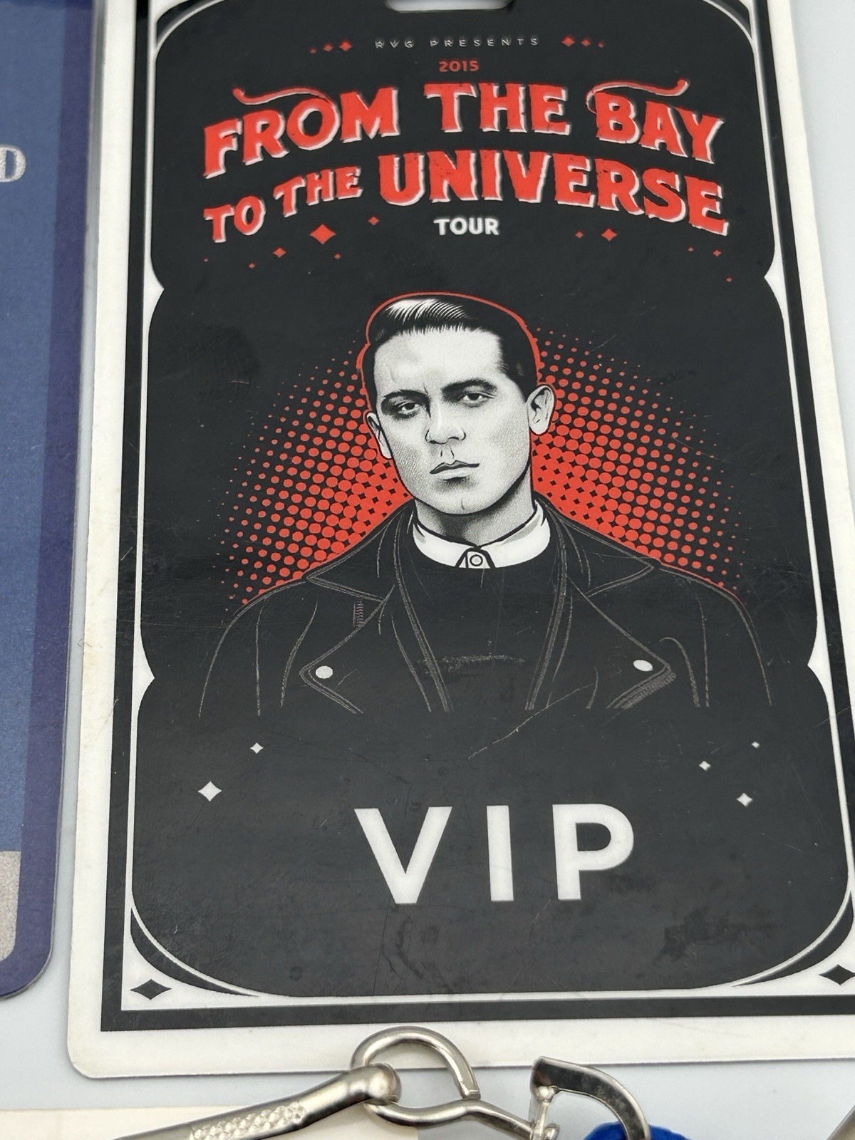 Lot of 5 VIP Laminates G-Eazy & Hoodie Allen Tour Passes 2015–2022 Signed Rap