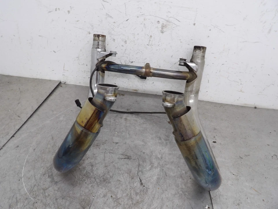 2006-2015 Triumph America Exhaust Muffler Header Manifold Head Pipe - Image 3 of 4