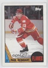 1987-88 Topps Paul Reinhart #143 0c4