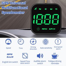 HUD Head Up Display GPS Misuratore di Velocità Universale Multifunzione LCD