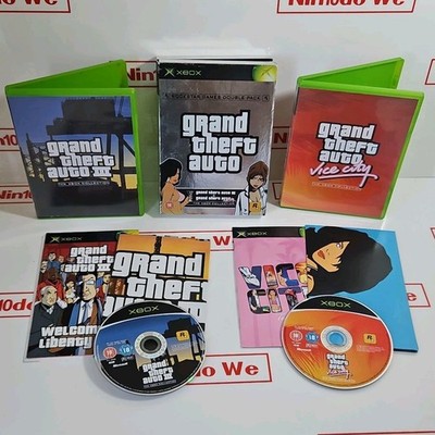 Xbox -GTA / Grand Theft Auto 3 & Vice City *Xbox Sammlung* SIEHE BESCHREIBUNG