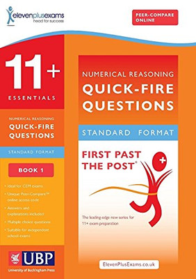 11+ Essentials Short Numerical Reasoning for CEM: Book 1... - Eleven Plus Exams